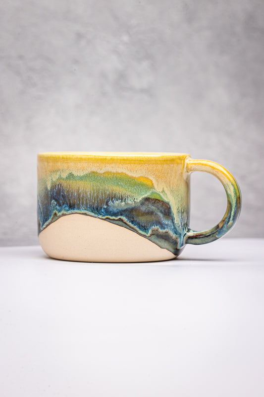 Handled Coffee Cup - Horseshoe Pass